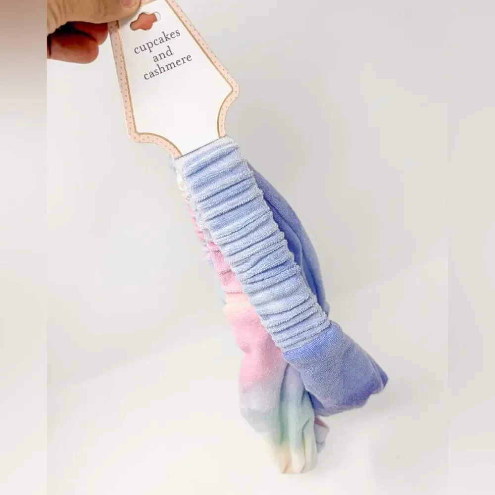 Cupcakes and Cashmere Set of 2 Colorful Woman’s Spa Headband Set, Brand new